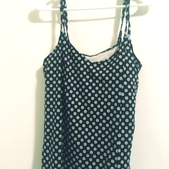 Polka Dotted Brand New Tankini Sz 12 - Picture 1 of 1